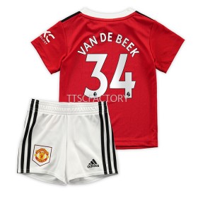 Manchester United Donny van de Beek 34 Kind Thuis Tenue 2022-23